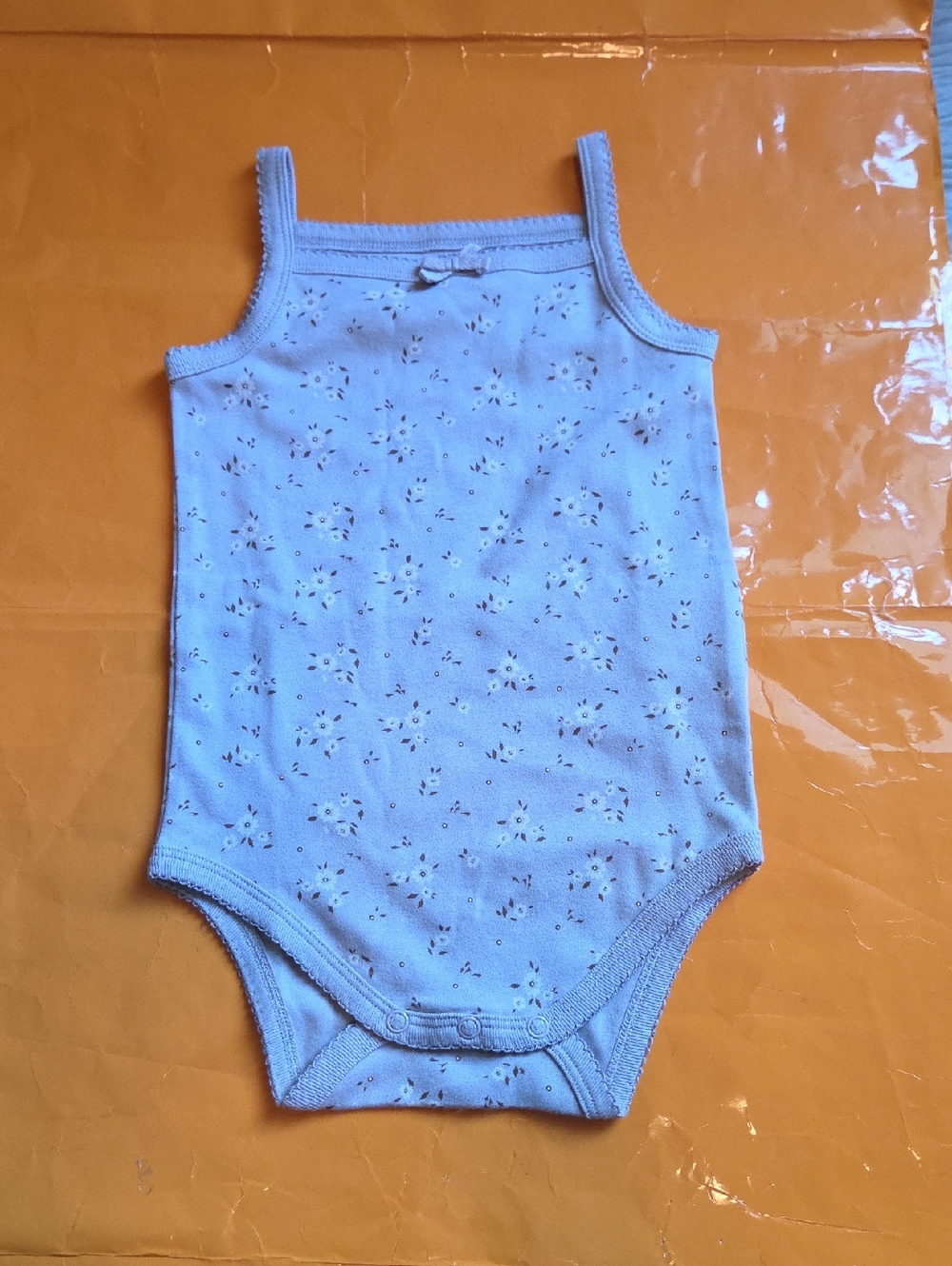 Nwot! Jamie Kay Bridget Singlet Bodysuit In Bloom Iris Size 1yr